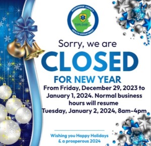 Doddridge County Health Department closed for New Year @ Doddridge County Health Department